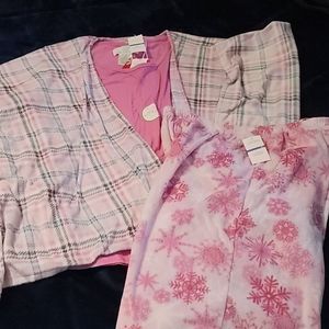 NWT 3pc Sleepwear Lounge PJ Set
